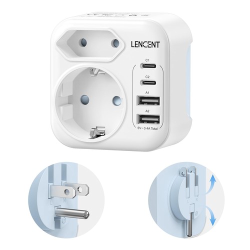 Lencent adattatore presa - lencent,