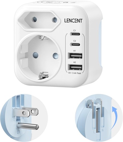 Lencent adattatore presa - lencent,