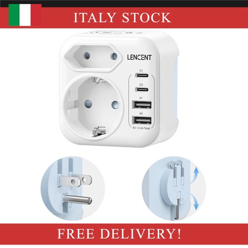 Lencent adattatore presa - lencent,